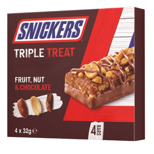 Snickers Triple Treat 4 Pack