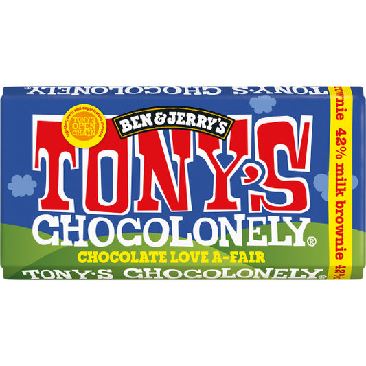 Tony's Ben&jerry's Dark Milk Chocolate Brownie 180g
