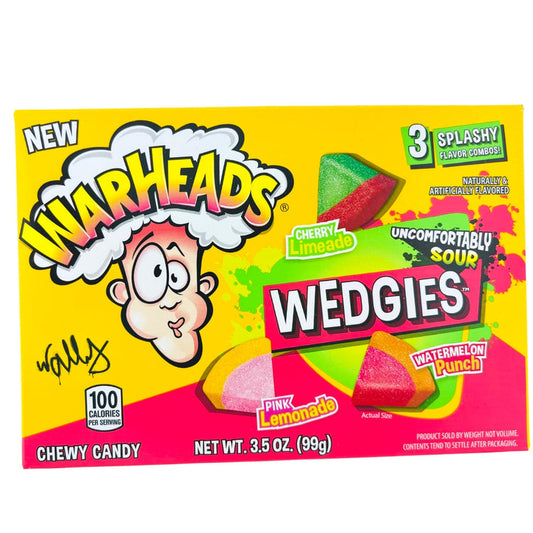 Warhead's. Wedges box 3.5 ounce