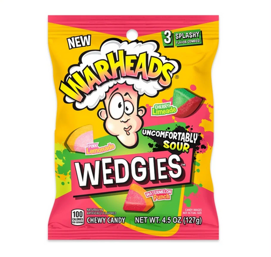 Warheads. Wedges 127gm bag