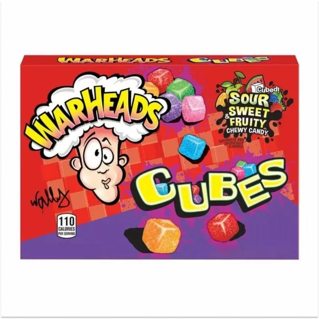 Warheads Cubes New Sour Fruity