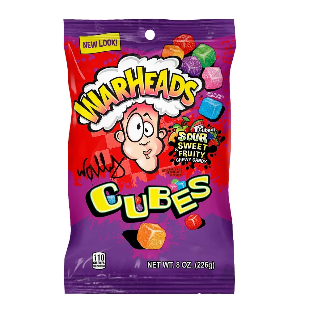 Warheads Cubs Peg Bag 8 Ounce