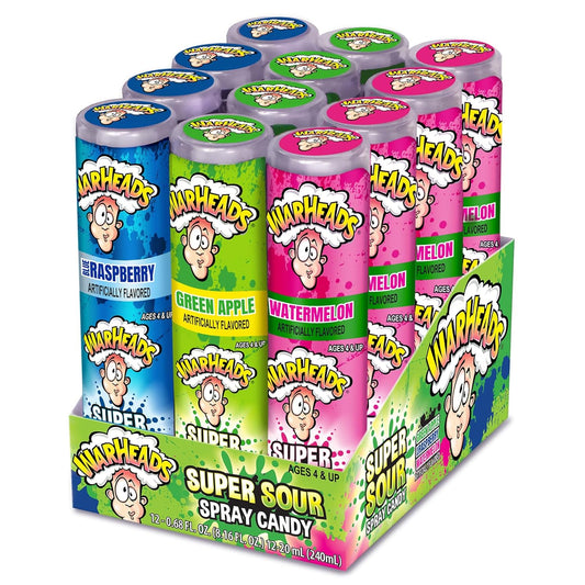 Warheads super sour spray candy