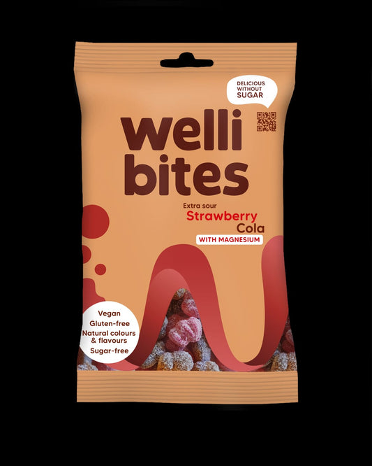 Wellibites Strawberry & Cola 70g