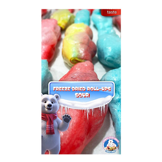 Freeze Dried Sour Rollups 80g