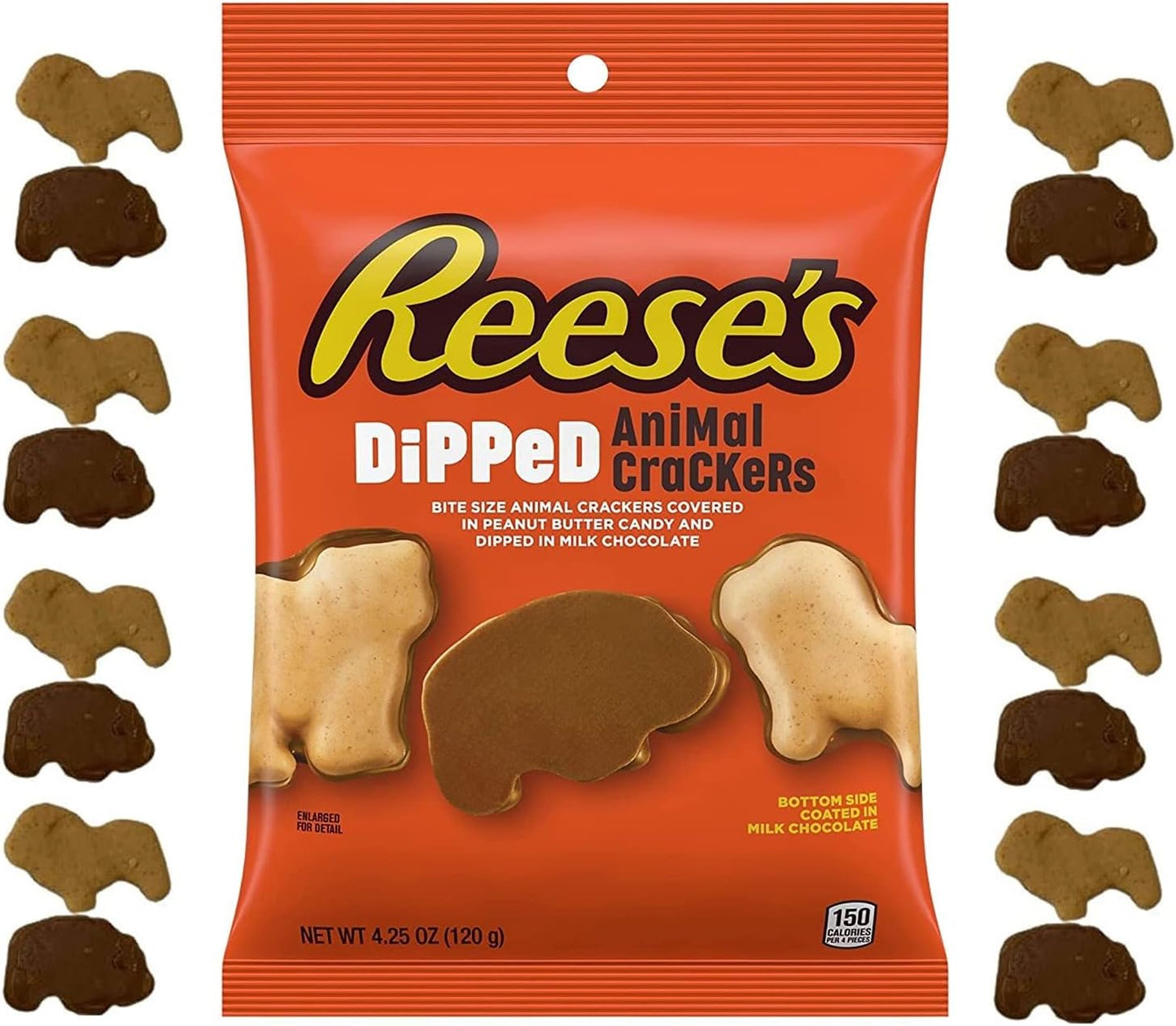 Reeses Dipped Animal Crackers 120gm