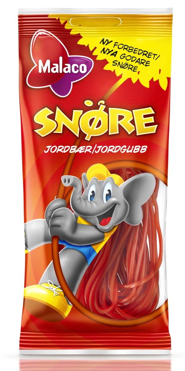 Malaco String Strawberry 94g